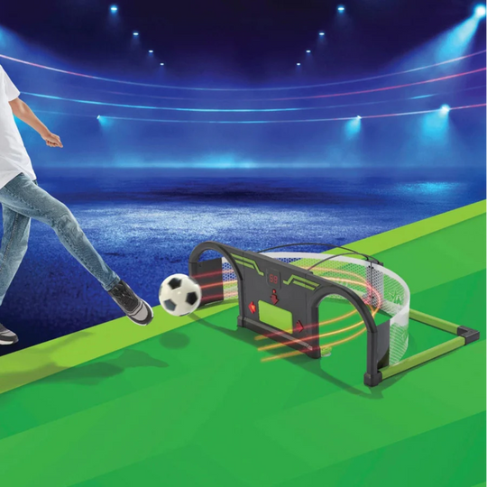 Soccer Reaction Trainer with LED Targets & Scoreboard – Play. Practice. Progress. ⚽🔥📈