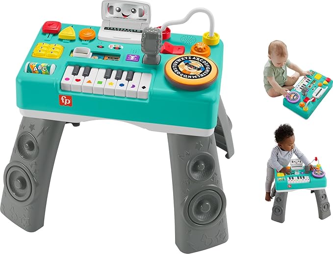 🎵 Interactive Baby DJ Activity Table | 3 Learning Levels & 100+ Songs 👶