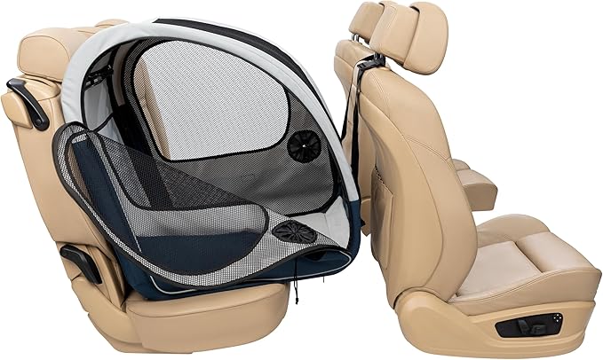 Secure & Comfortable Dog Travel Carrier – Foldable Design, Includes Storage Bags 🧳🐾